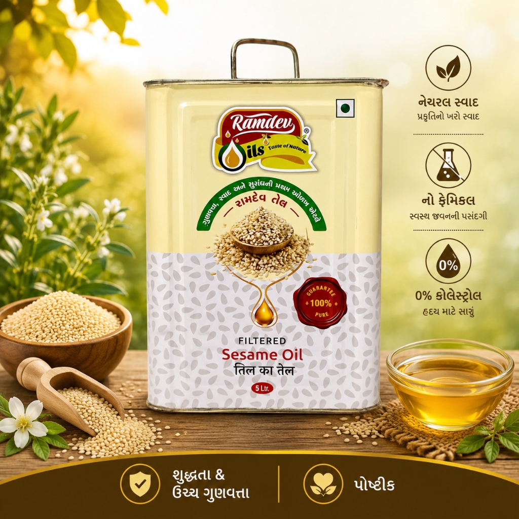 5 Ltr Sesame Oil