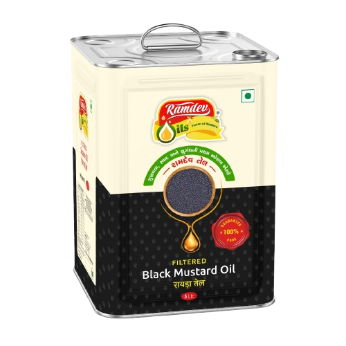 5 Ltr Black Mustard oil